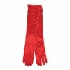 Bristol Theatrical Red Satin Gloves Decades And History 2 Bristol Theatrical Red Satin Gloves Decades And History