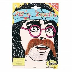 Bristol 1970's 70's Moustache Brown