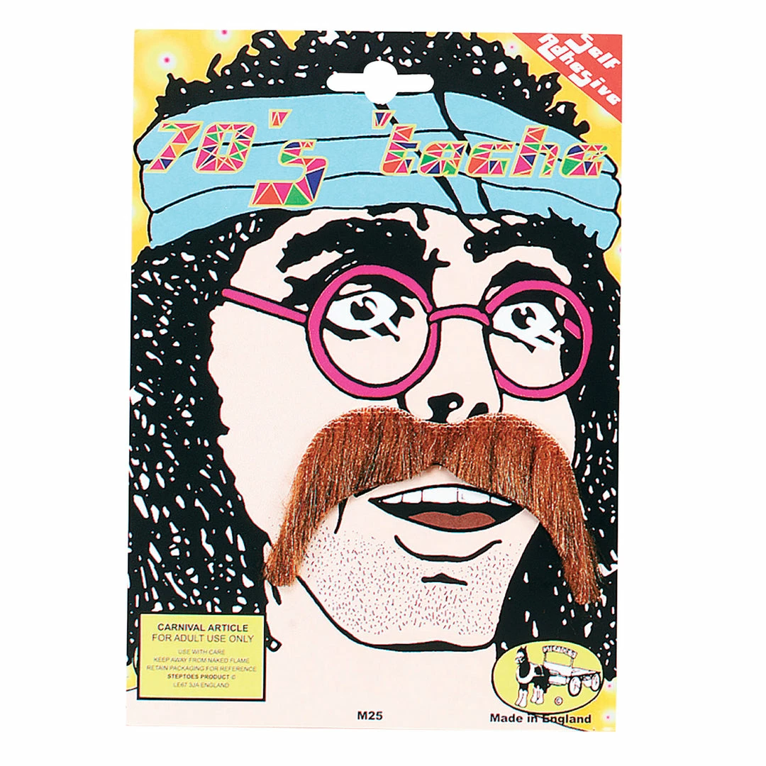 Bristol 1970's 70's Moustache Brown 3 Bristol 1970's 70's Moustache Brown