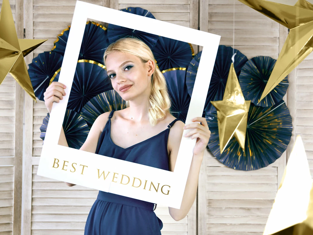 Partydecor Wedding Selfie Photo Frame Kit Party Props 6 Partydecor Wedding Selfie Photo Frame Kit Party Props