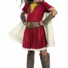 Rubies Superhero & Villiain Shazam Mary Costume Deluxe Girl 1 Rubies Superhero & Villiain Shazam Mary Costume Deluxe Girl