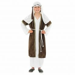 Funshack Christmas Costumes Shepherd Costume Boys Brown And White