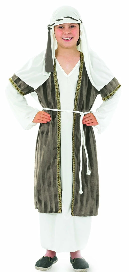 Funshack Shepherd Costume Boys Grey And White 4 Funshack Shepherd Costume Boys Grey And White