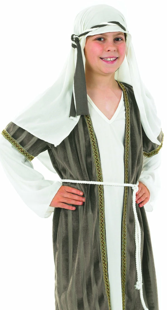 Funshack Shepherd Costume Boys Grey And White 3 Funshack Shepherd Costume Boys Grey And White