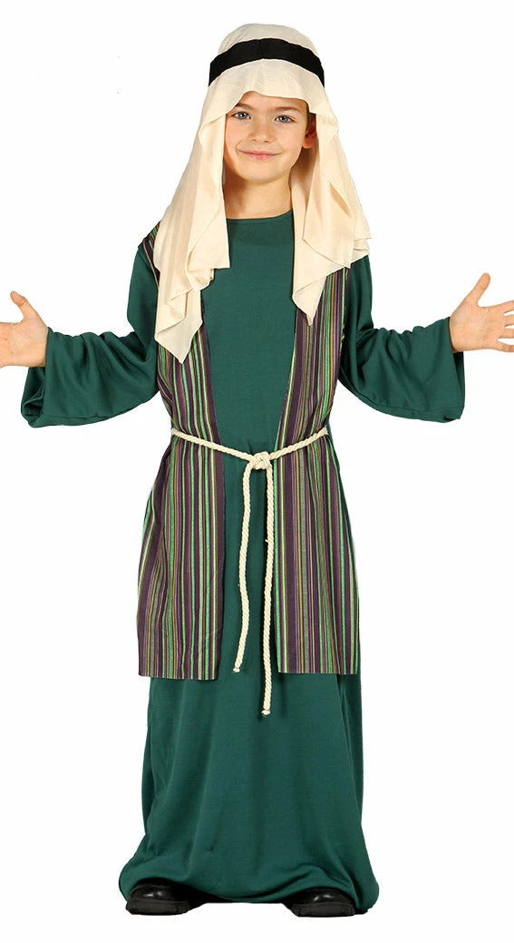 Fiestas Guirca Christmas Costumes Shepherd Or Joseph Costume Boys Green 3 Fiestas Guirca Christmas Costumes Shepherd Or Joseph Costume Boys Green