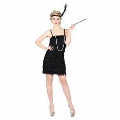 Wicked Showtime Flapper Girl Black
