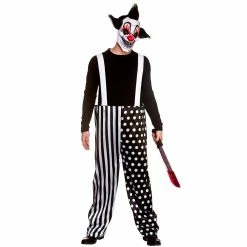 Wicked Halloween Sinister Clown Adult Costume