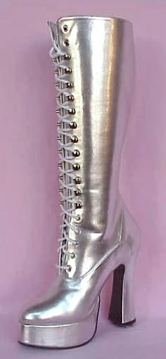 Bristol Costume Accessories Silver Exotica Boot Funtasma 3 Bristol Costume Accessories Silver Exotica Boot Funtasma