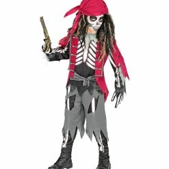 Widmann Halloween Skeleton Pirate Costume Boy