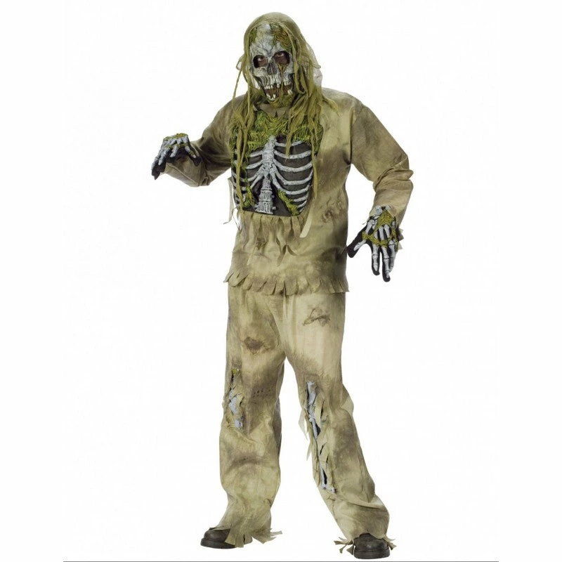 Palmer Skeleton Zombie Costume Adult 3 Palmer Skeleton Zombie Costume Adult