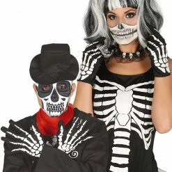 Fiestas Guirca Skeleton Hand Gloves
