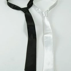 Bristol Skinny Tie Black 1920's