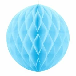 Partydecor Party Supplies Sky Blue Honeycomb Decoration 20cm