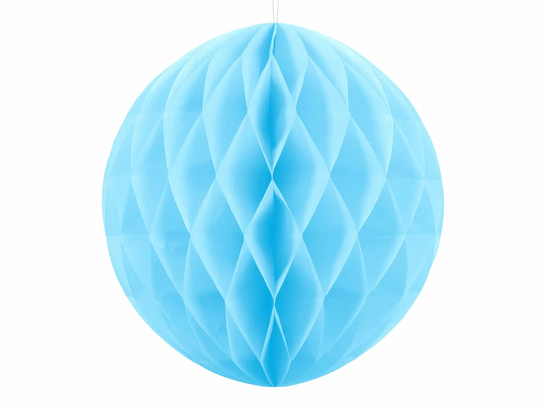 Partydecor Party Supplies Sky Blue Honeycomb Decoration 20cm 3 Partydecor Party Supplies Sky Blue Honeycomb Decoration 20cm
