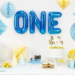 Partydecor Party Supplies Sky Blue Honeycomb Decoration 20cm