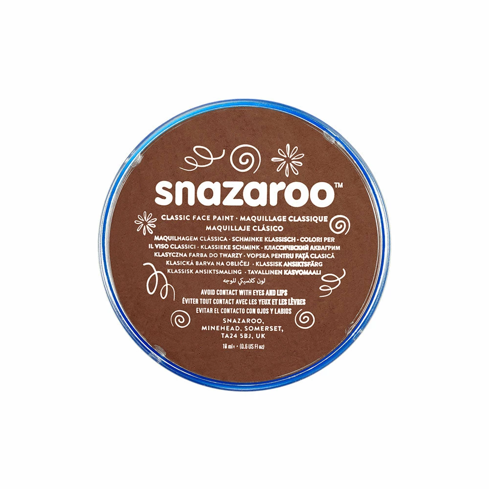 Snazaroo Face And Body Paint Light Brown 3 Snazaroo Face And Body Paint Light Brown