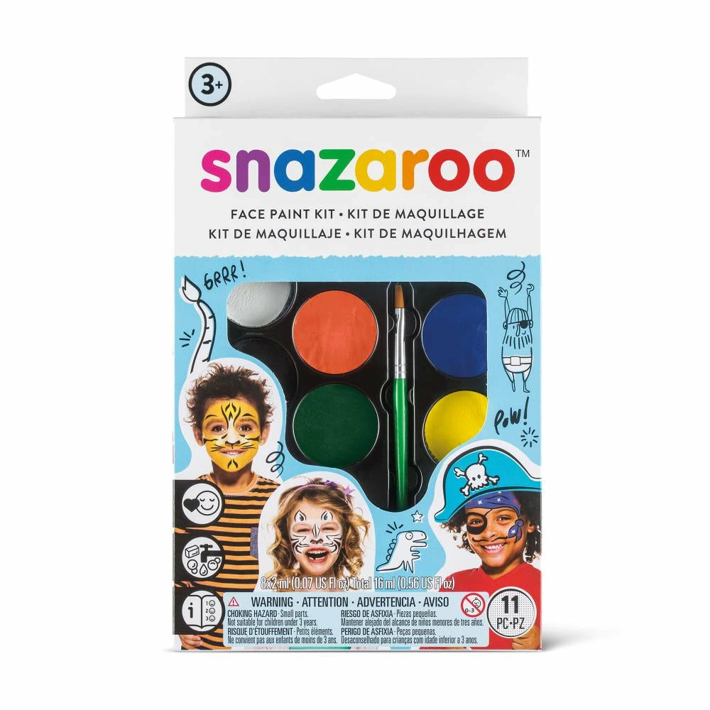 Snazaroo Boys Face Painting Kit 3 Snazaroo Boys Face Painting Kit
