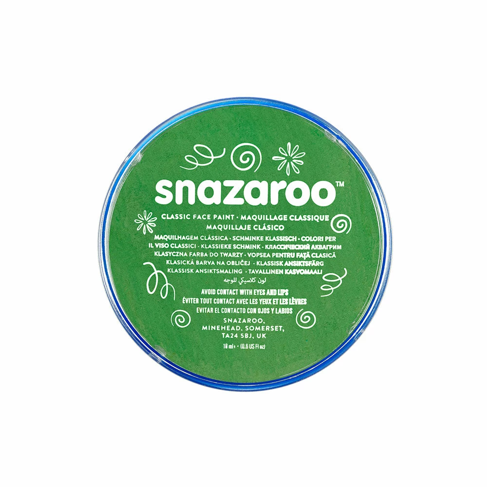 Snazaroo Grass Green 18ml Face Paint 3 Snazaroo Grass Green 18ml Face Paint