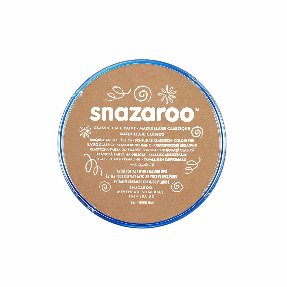 Snazaroo Light Beige 18ml Face Paint 3 Snazaroo Light Beige 18ml Face Paint