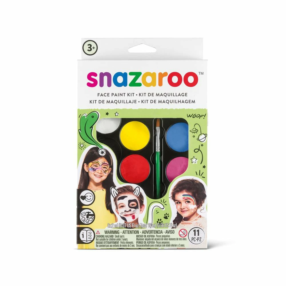 Snazaroo Rainbow Face Painting Kit St Patrick's Day Costumes 3 Snazaroo Rainbow Face Painting Kit St Patrick's Day Costumes