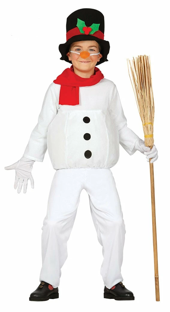 Fiestas Guirca Snowman Children's Costume 3 Fiestas Guirca Snowman Children's Costume