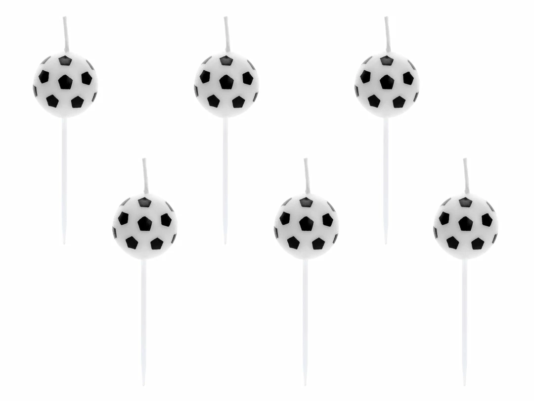 Widmann Party Supplies Soccer Ball Birthday Candles 6 Pack 3 Widmann Party Supplies Soccer Ball Birthday Candles 6 Pack