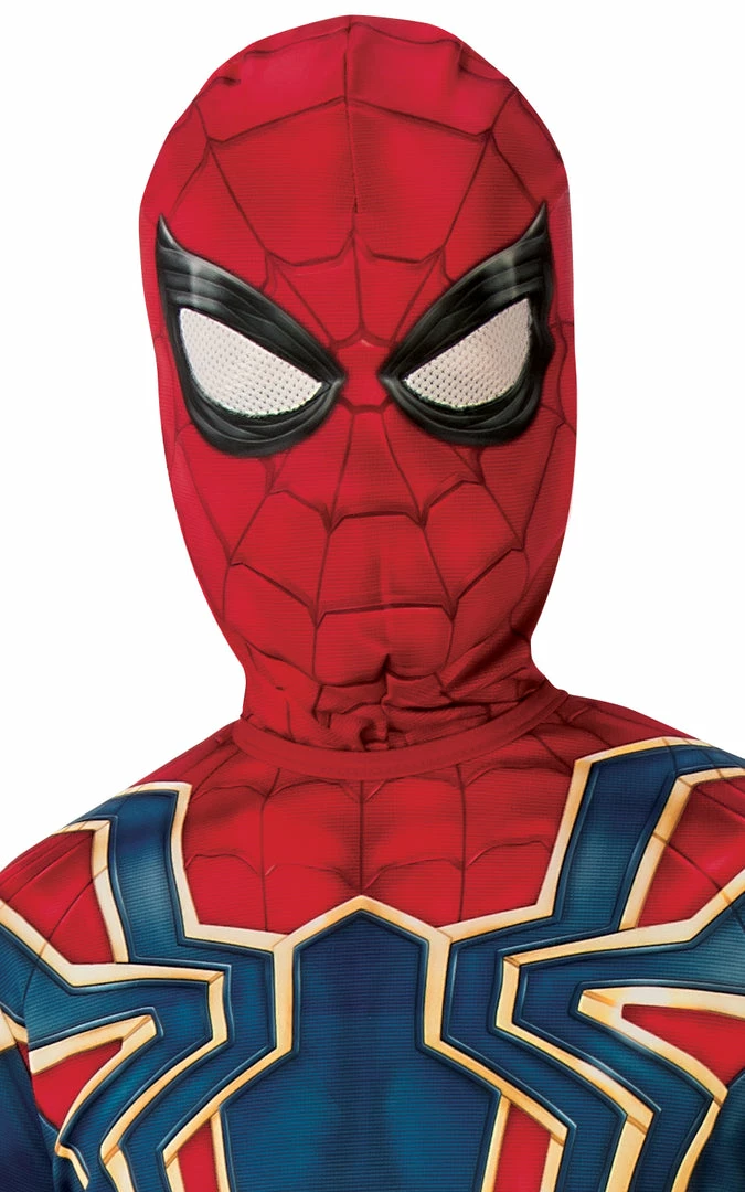 Rubies Spider-Man Iron Spider Infinity War Costume Boys 4 Rubies Spider-Man Iron Spider Infinity War Costume Boys