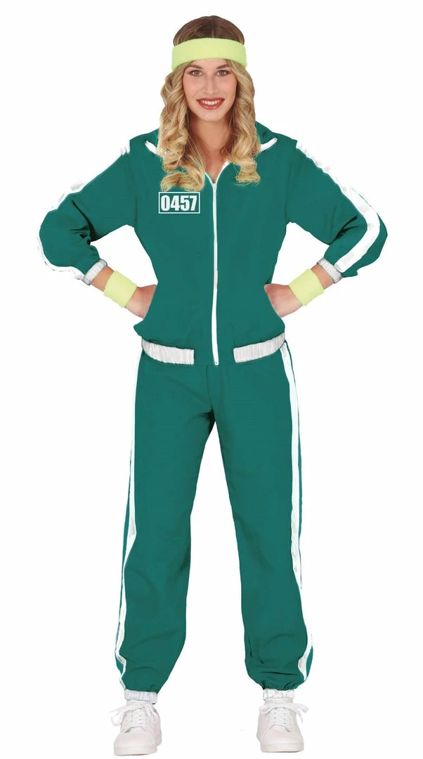 Fiestas Guirca Gamer Player Gymnast Costume Women's 3 Fiestas Guirca Gamer Player Gymnast Costume Women's