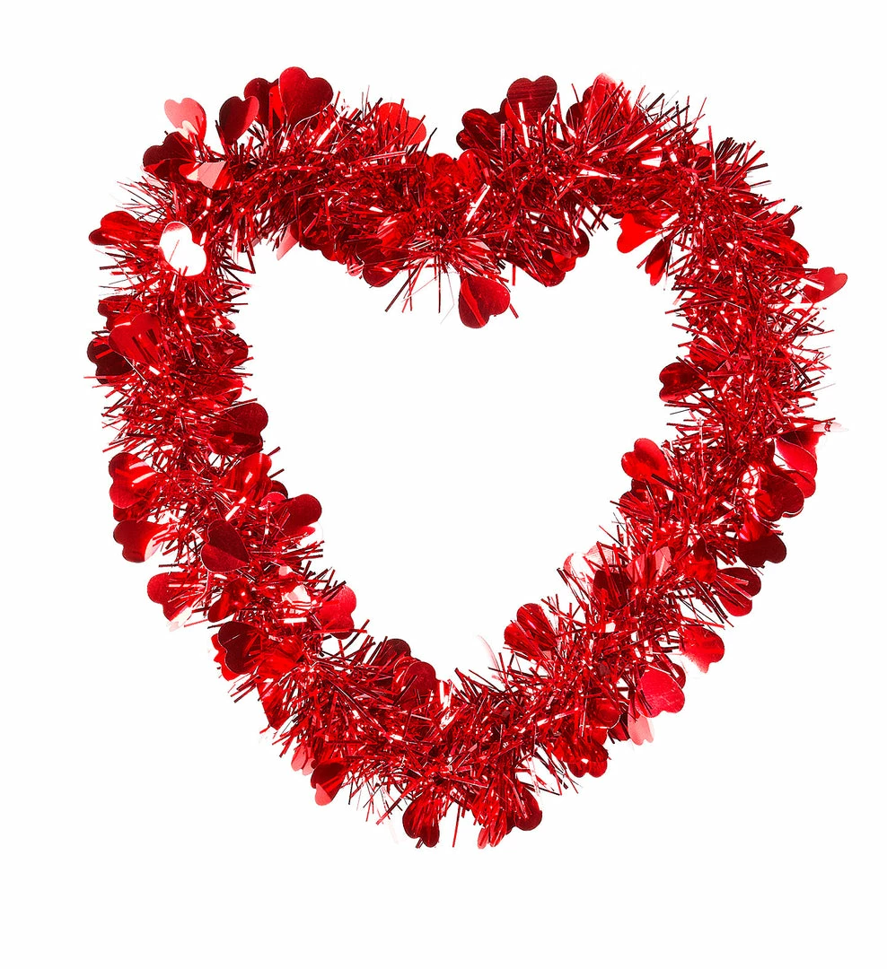 Widmann St Valentines Day Tinsel Heart 3 Widmann St Valentines Day Tinsel Heart