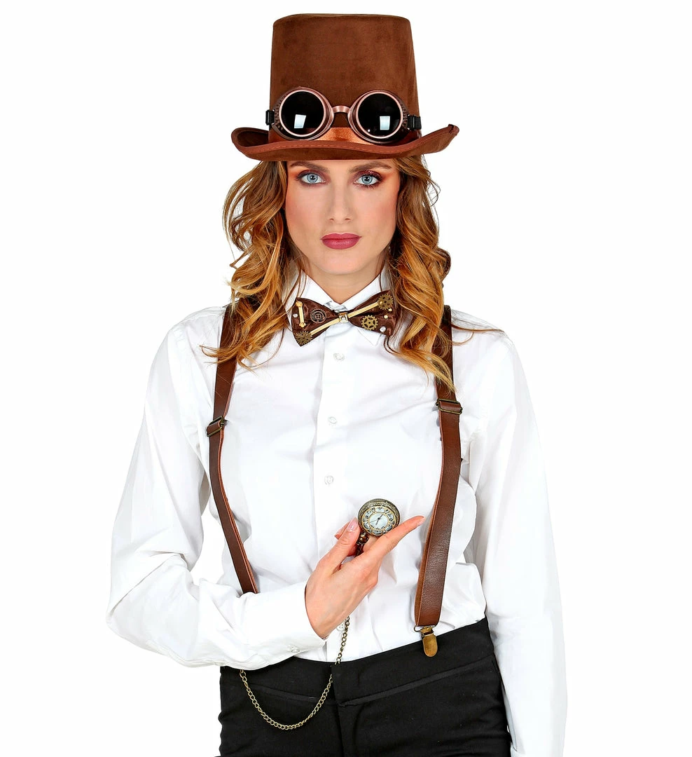 Widmann Steampunk Costume Set 5 Widmann Steampunk Costume Set