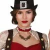 Fiestas Guirca Steampunk Gear Necklace Victorian Costumes 2 Fiestas Guirca Steampunk Gear Necklace Victorian Costumes