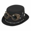 Bristol Steampunk Top Hat With Goggles And Gears