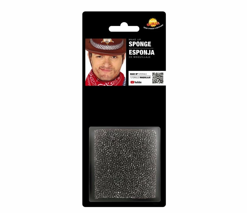 Fiestas Guirca Costume Accessories Stipple Sponge For Beard 3 Fiestas Guirca Costume Accessories Stipple Sponge For Beard