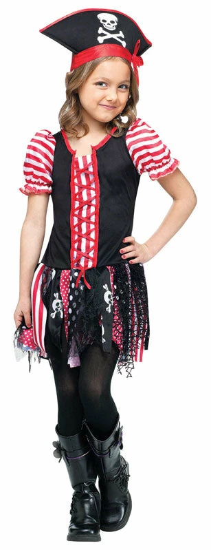 My Fancy Dress Historical Costumes Stowaway Pirate Sweetie Child Costume 3 My Fancy Dress Historical Costumes Stowaway Pirate Sweetie Child Costume