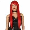 Fiestas Guirca Wigs Straight Long Red Wig Deluxe 1 Fiestas Guirca Wigs Straight Long Red Wig Deluxe