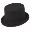 Fiestas Guirca Tall Black Felt Top Hat Historical Costumes 1 Fiestas Guirca Tall Black Felt Top Hat Historical Costumes