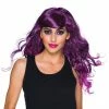 Bristol Halloween Accessories Temptress Purple Wig