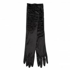 Bristol Theatrical Satin Black Gloves