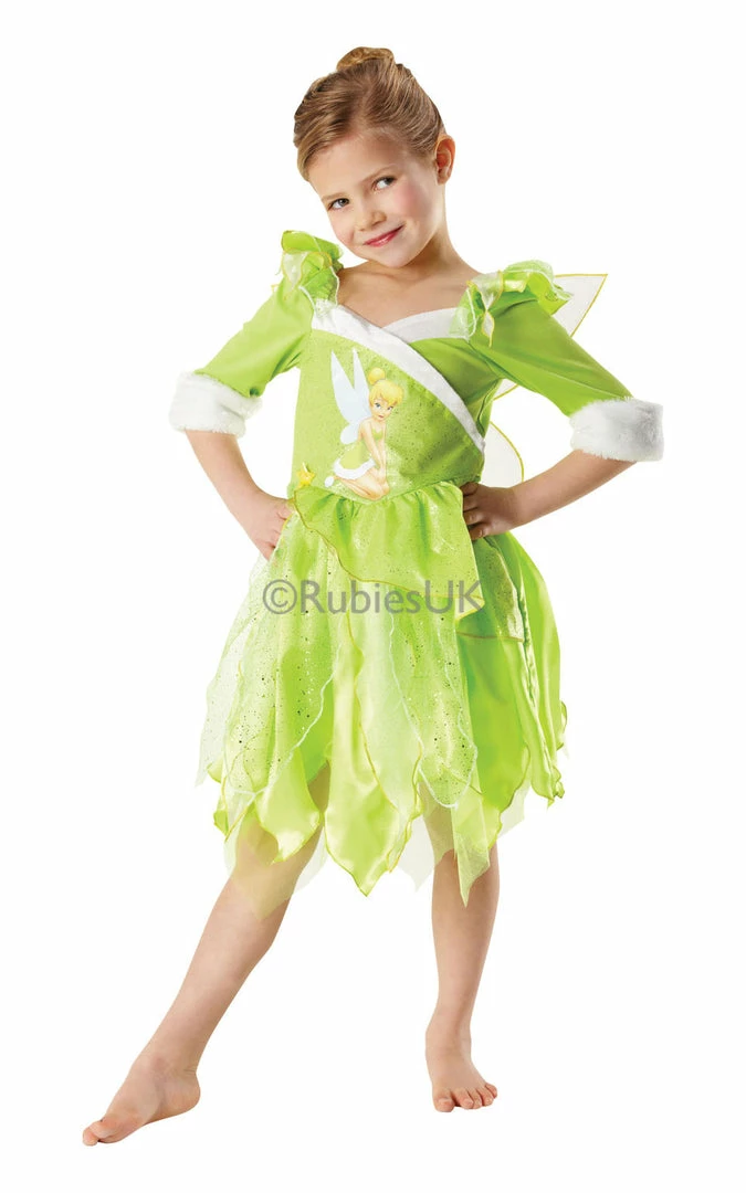 Rubies Fairytale Costumes Tinkerbell Winter Wonderland Girl's Costume 3 Rubies Fairytale Costumes Tinkerbell Winter Wonderland Girl's Costume