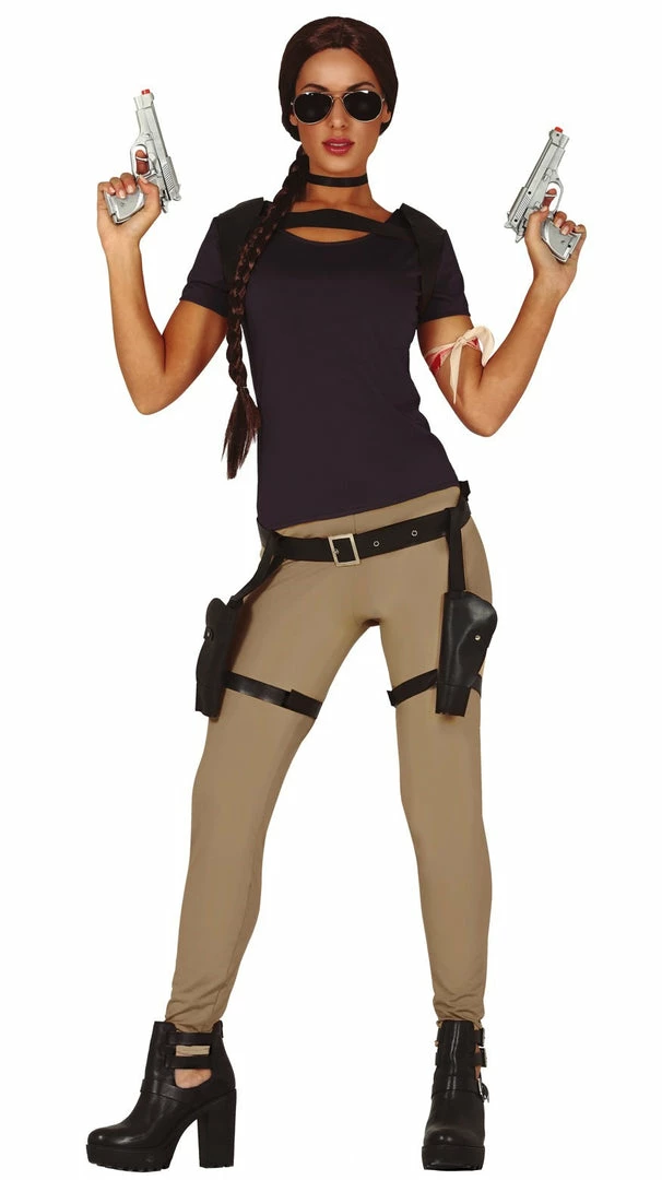 Fiestas Guirca TV & Film Tomb Raid Costume Ladies 3 Fiestas Guirca TV & Film Tomb Raid Costume Ladies