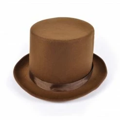 Bristol Top Hat Brown Wool Felt
