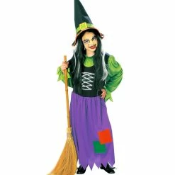 Widmann Halloween Traditional Witch Costume Kid's