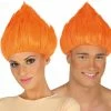 Fiestas Guirca Wigs Troll Wig Orange 2 Fiestas Guirca Wigs Troll Wig Orange