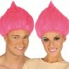 Fiestas Guirca Wigs Troll Wig Pink