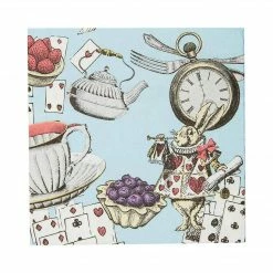 Talking Tables Party Supplies Truly Alice Blue Cocktail Napkins Pack Of 20 7 Talking Tables Party Supplies Truly Alice Blue Cocktail Napkins Pack Of 20