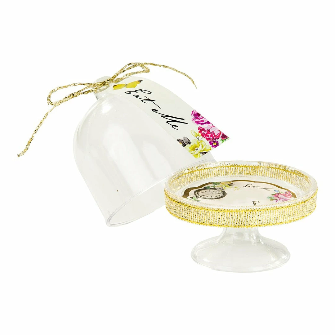 Talking Tables Party Supplies Truly Alice Curious Cake Domes Pack Of 6 4 Talking Tables Party Supplies Truly Alice Curious Cake Domes Pack Of 6