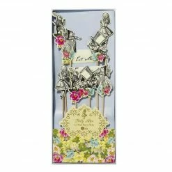 Talking Tables Truly Alice Mad Party Picks Pack Of 12 Party Supplies