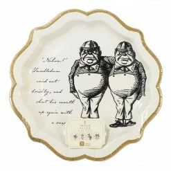 Talking Tables Party Supplies Truly Alice Paper Plates 11 Talking Tables Party Supplies Truly Alice Paper Plates