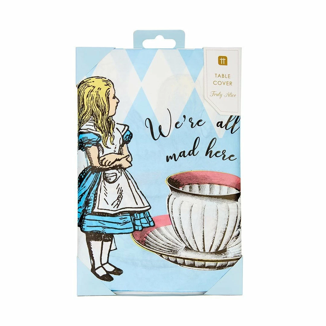 Talking Tables Truly Alice Paper Table Cover Party Supplies 4 Talking Tables Truly Alice Paper Table Cover Party Supplies