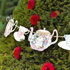 Talking Tables Party Supplies Truly Alice Teapot Bunting